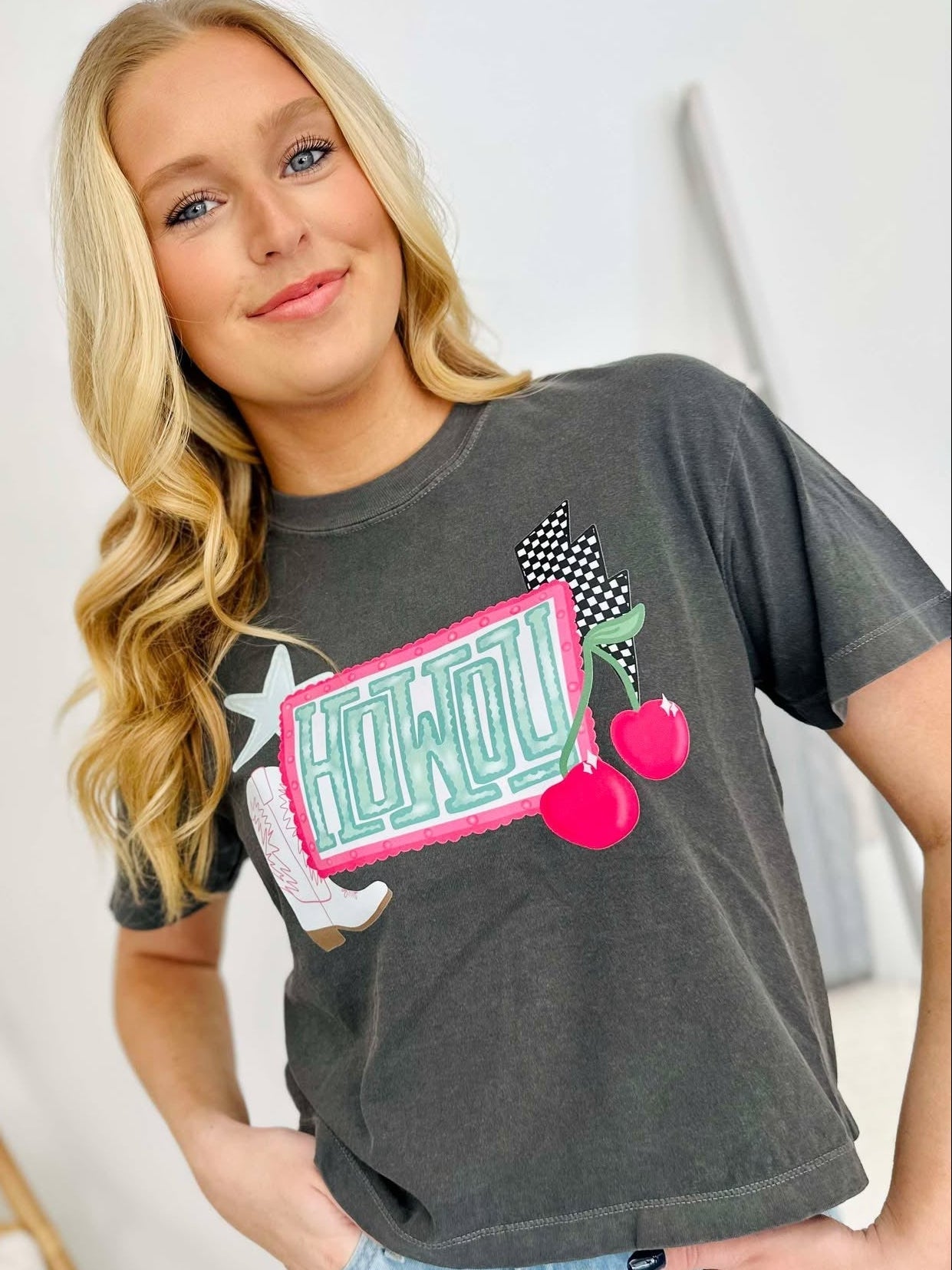 Howdy Western Frame Collage DTF Tee