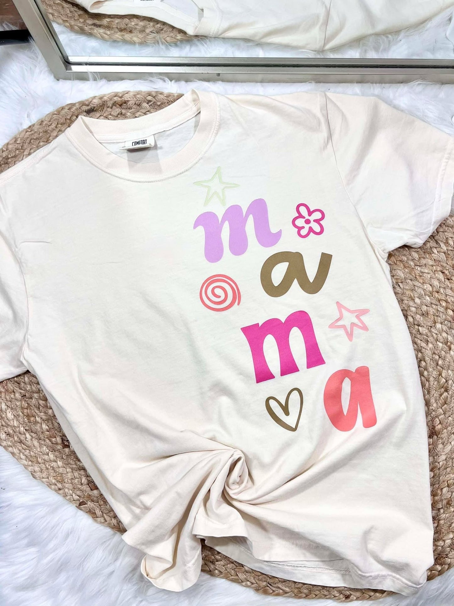 Mama Doodle Vertical DTF Tee