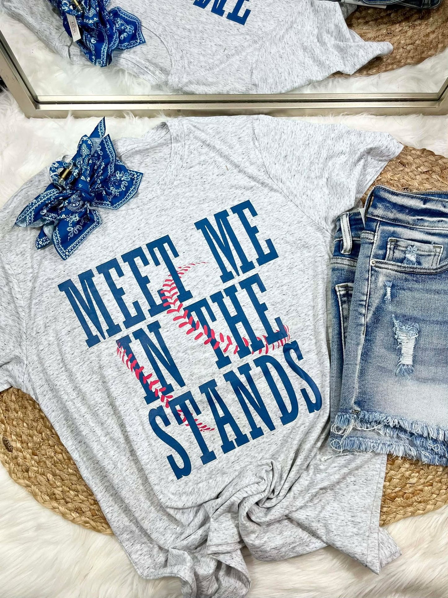 Meet Me In The Stands DTF Graphic Design