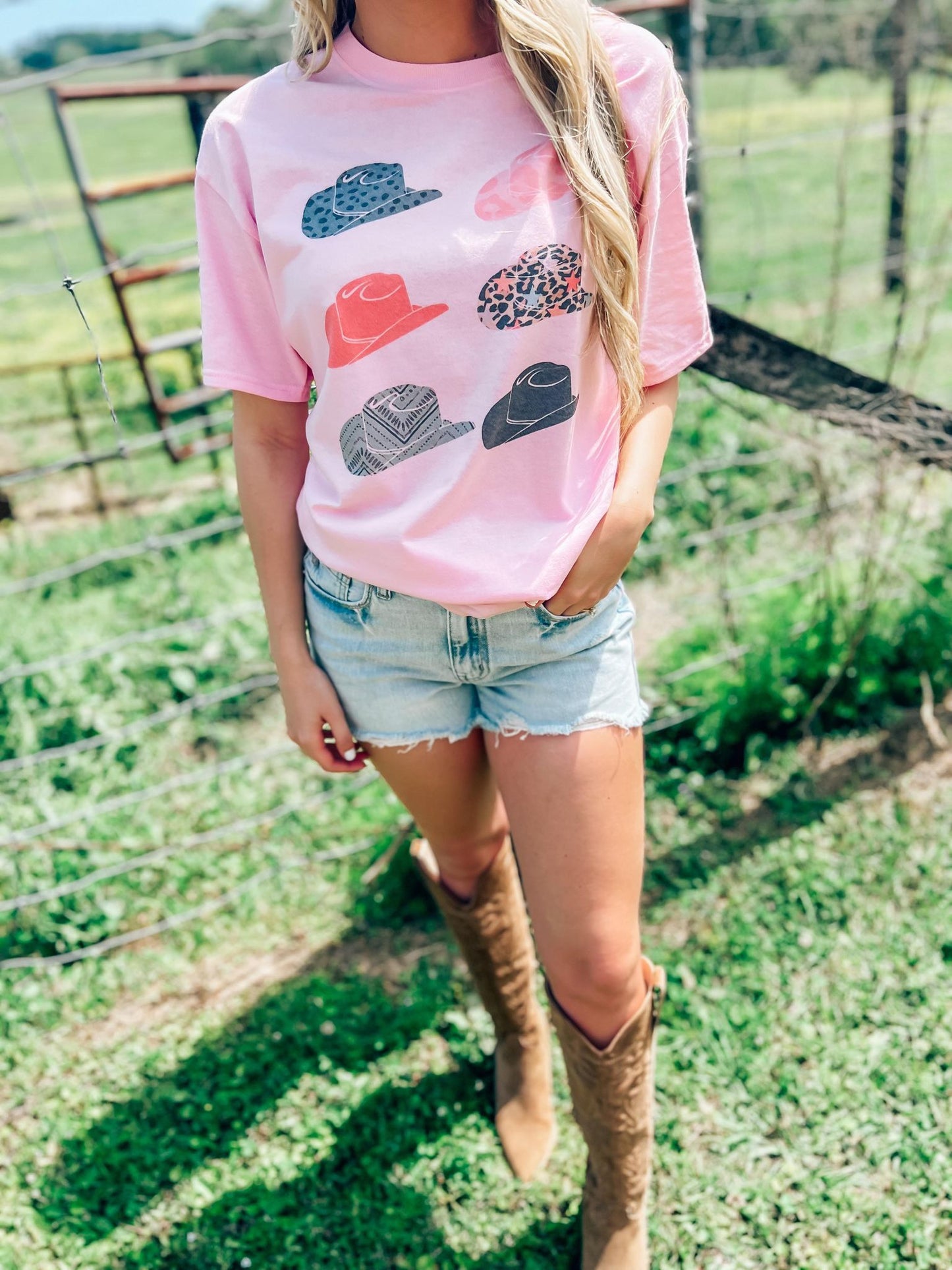 Stacked Cowgirl Hats