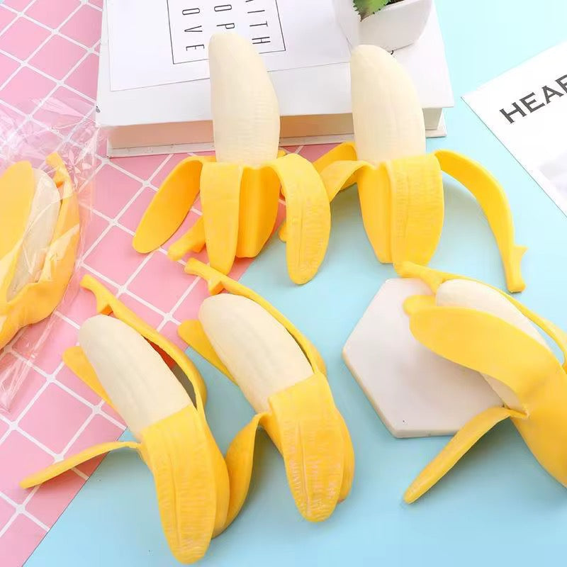 Banana Peel Squishy *READY TO SHIP*