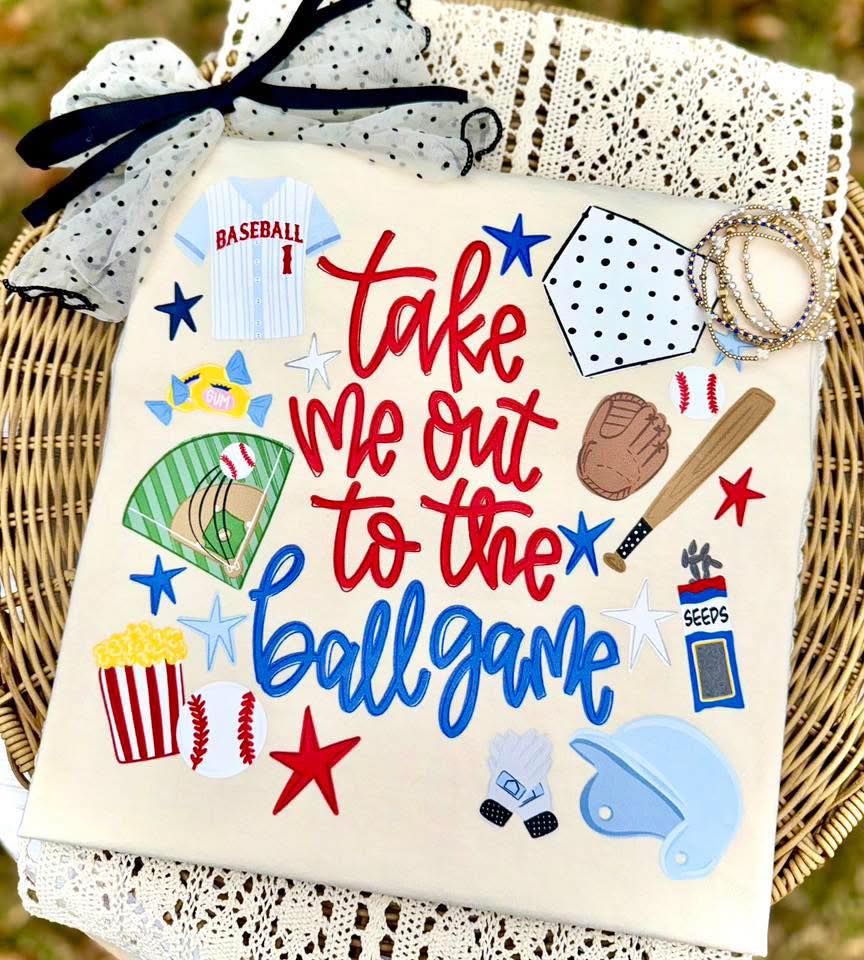 Take Me Out To The Ballgame Collage - Multiple Styles