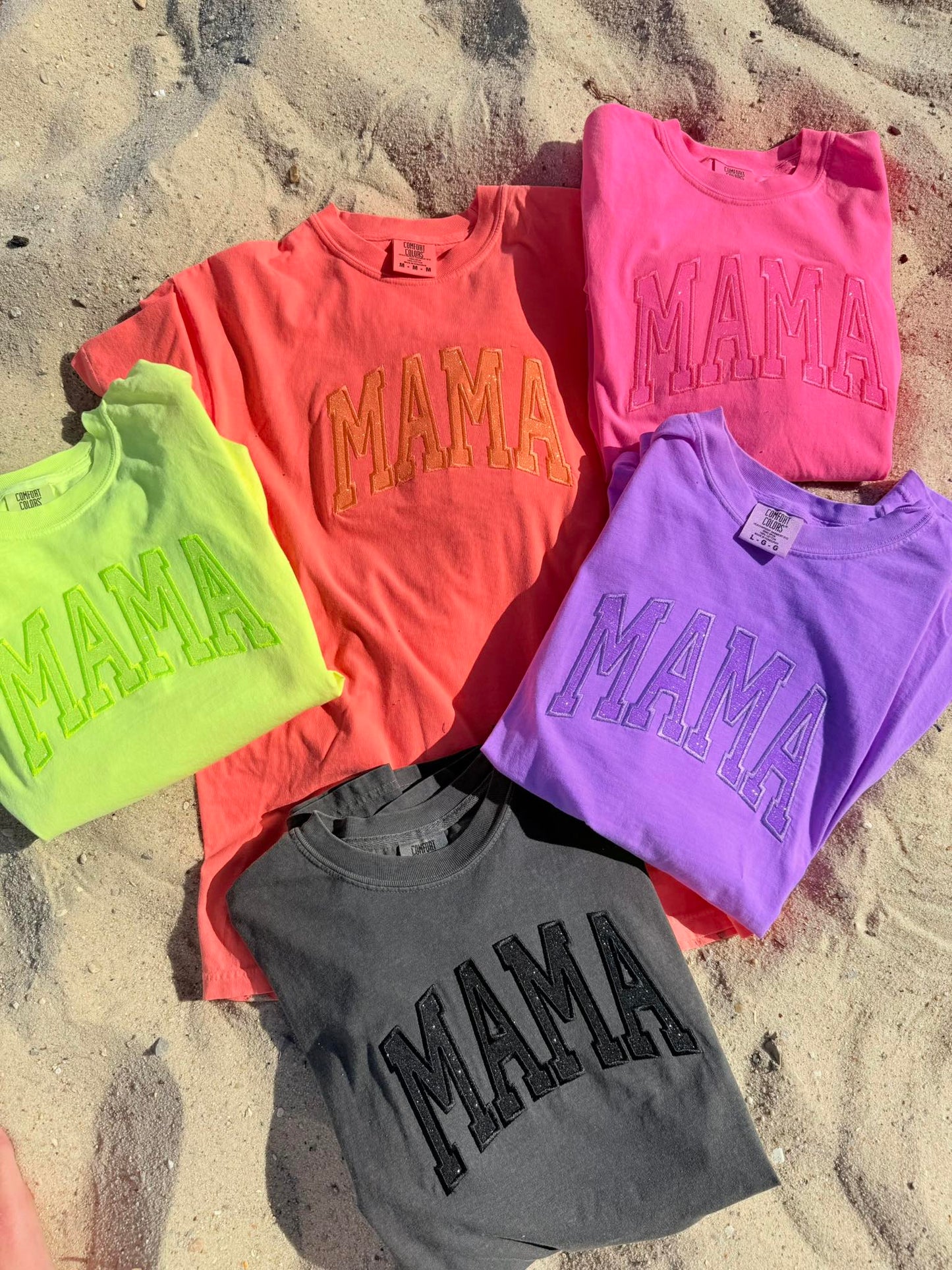 CUSTOM GLITTER APPLIQUE T-SHIRT