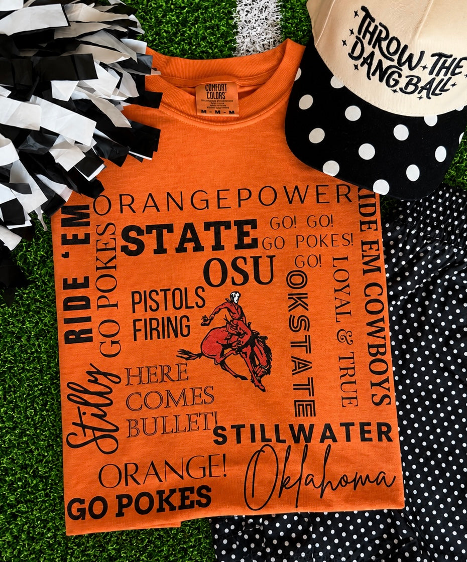 OK State Collage Tee