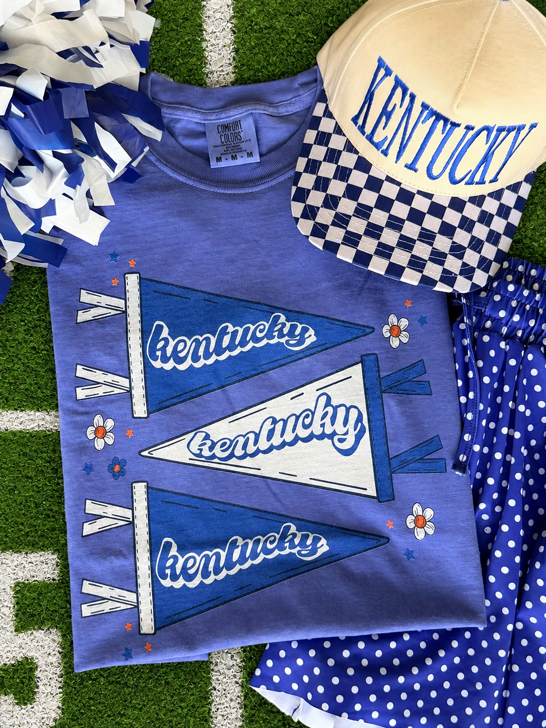 Kentucky Flags Tee