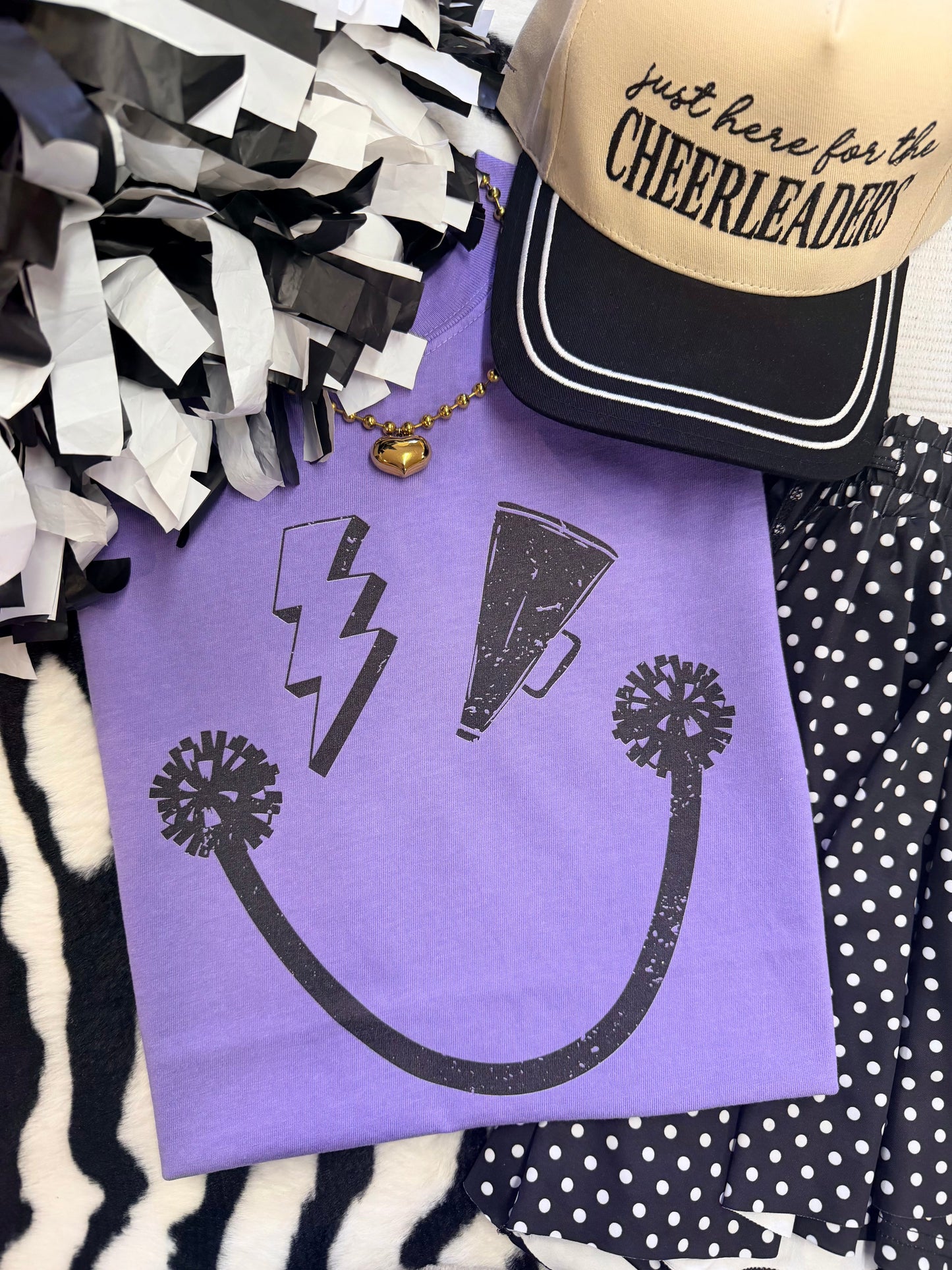 Cheer Smiley Tee