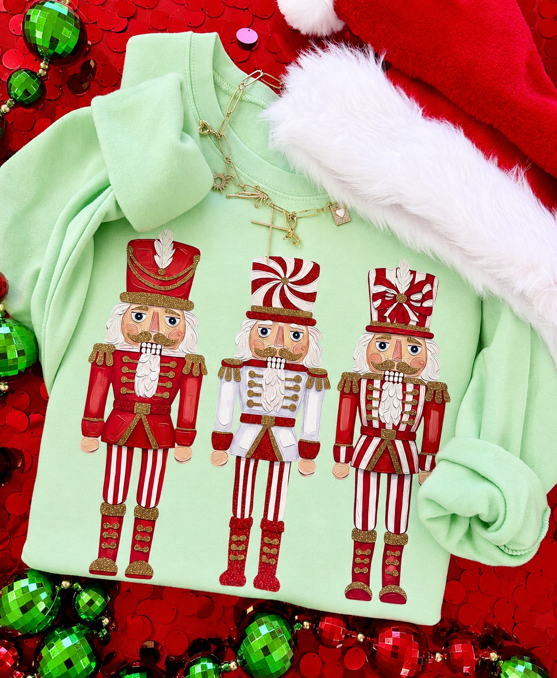 Red Nutcracker Tee/Sweatshirt