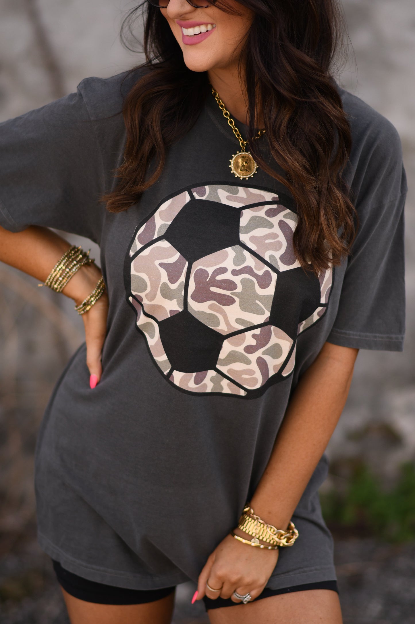 Camo Soccer Tee