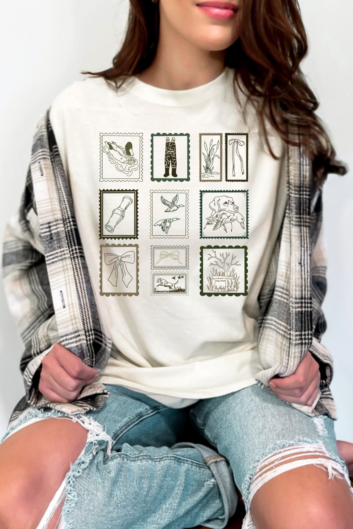 Duck Hunting Stamps DTF Graphic Tee