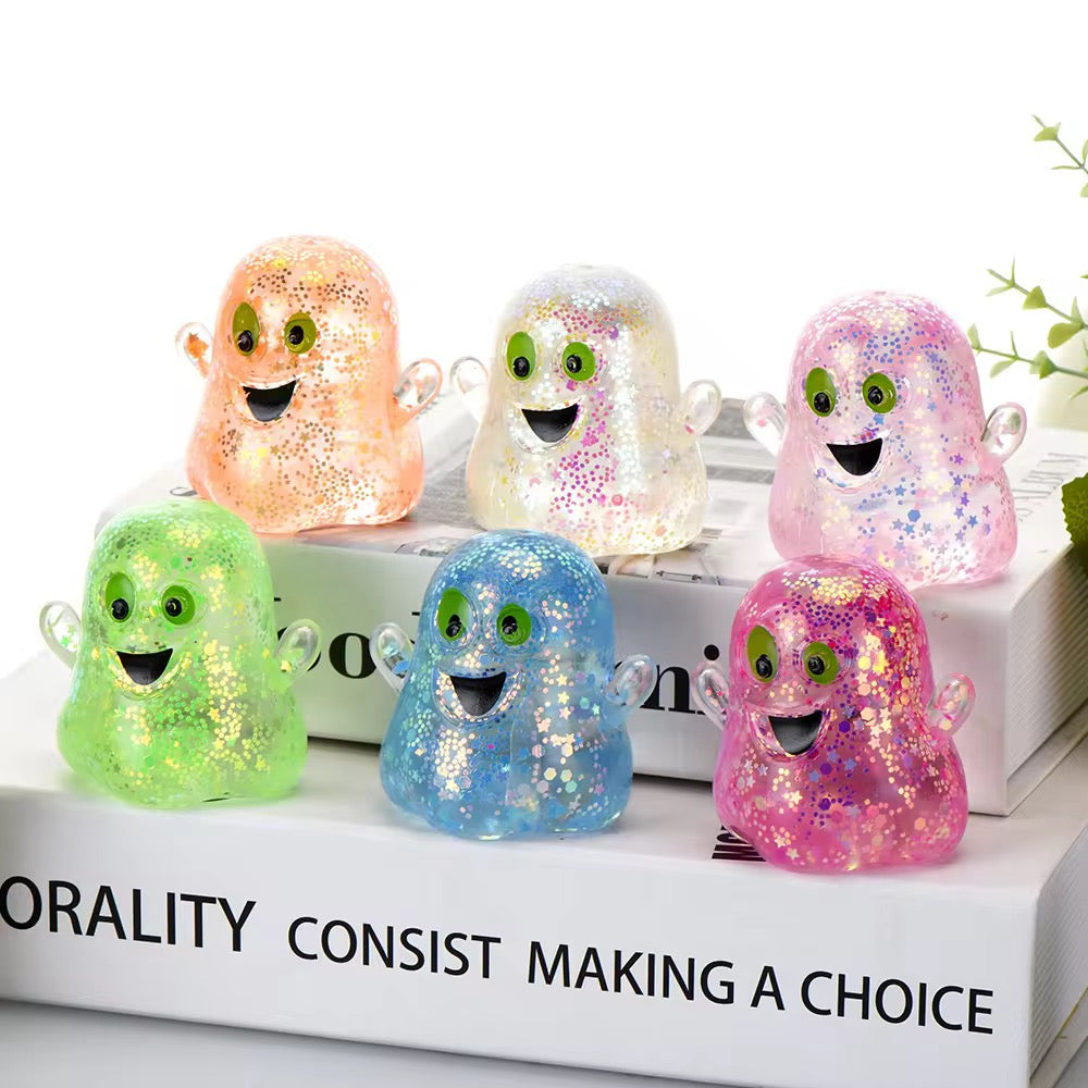 Glitter Ghost Squishy *MID AUGUST SHIPMENT*