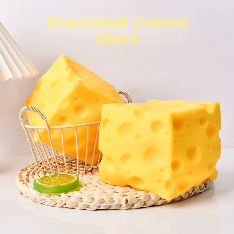 Large Cheese Squishy *Pre Order* *Mid August Shipment*
