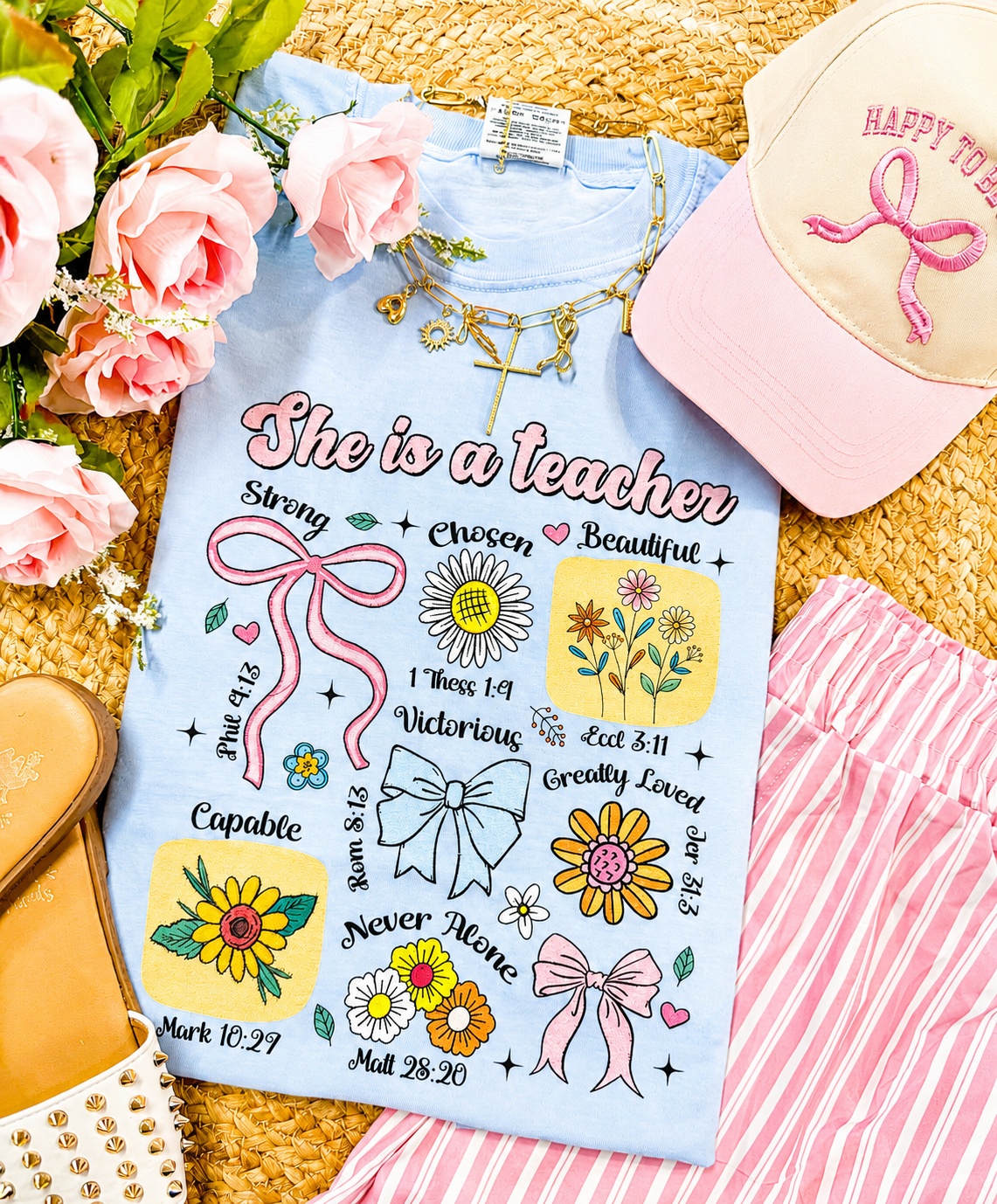 She Is A Teacher Tee