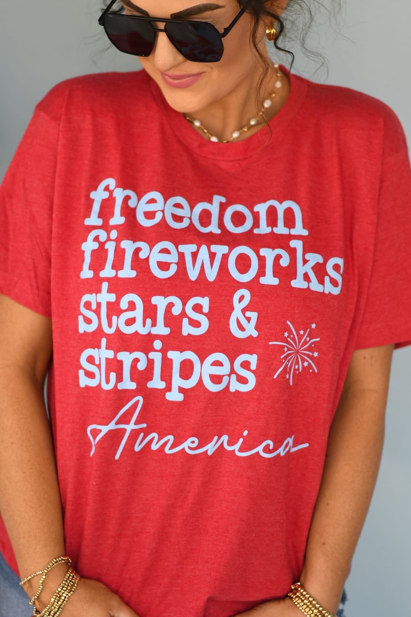**SALE** RTS Freedom Fireworks Tee
