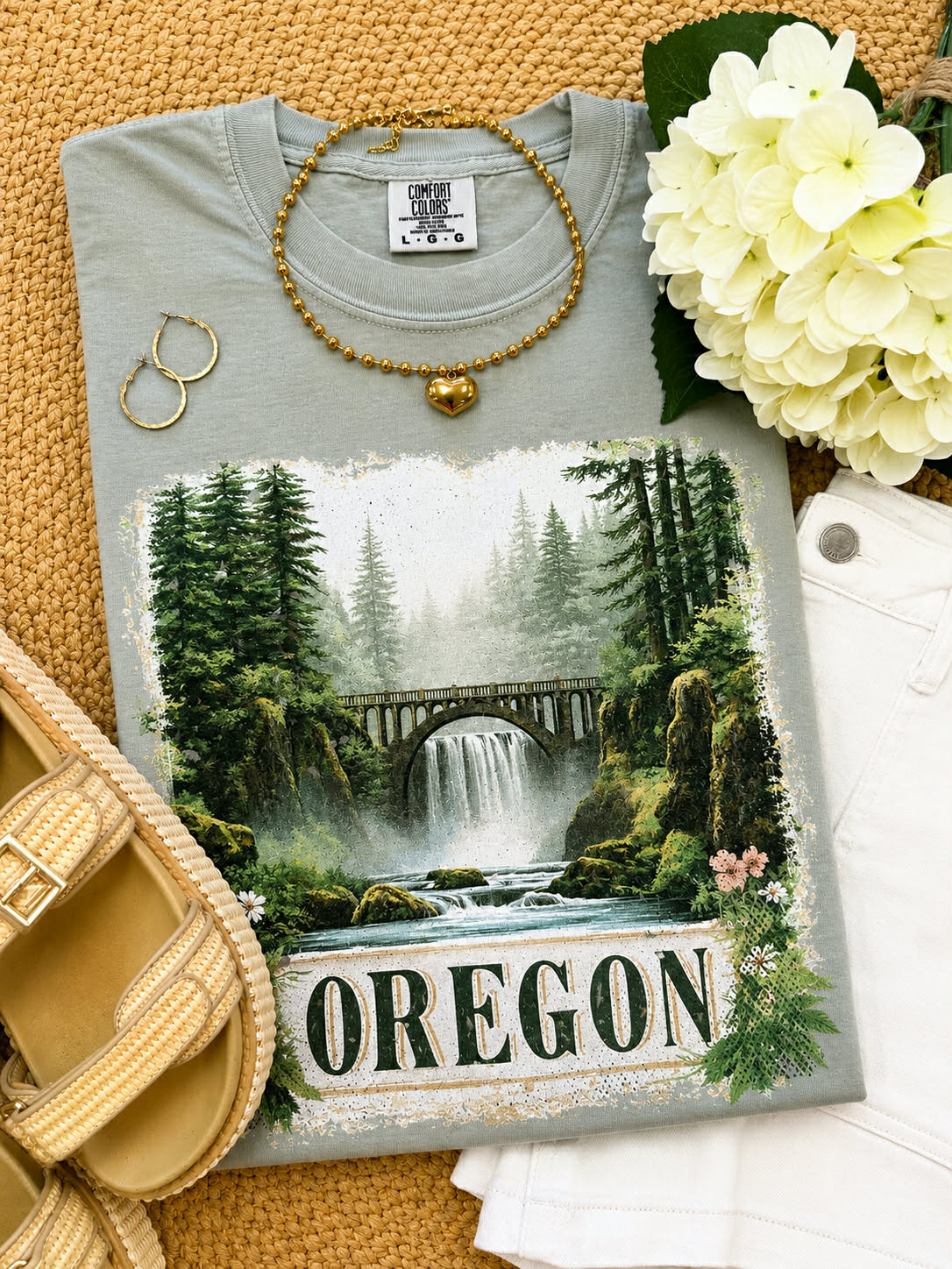 Oregon State Stamp Tee