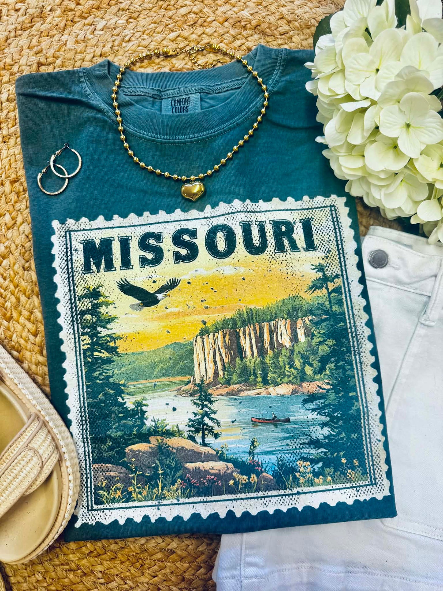 Missouri State Stamp Tee