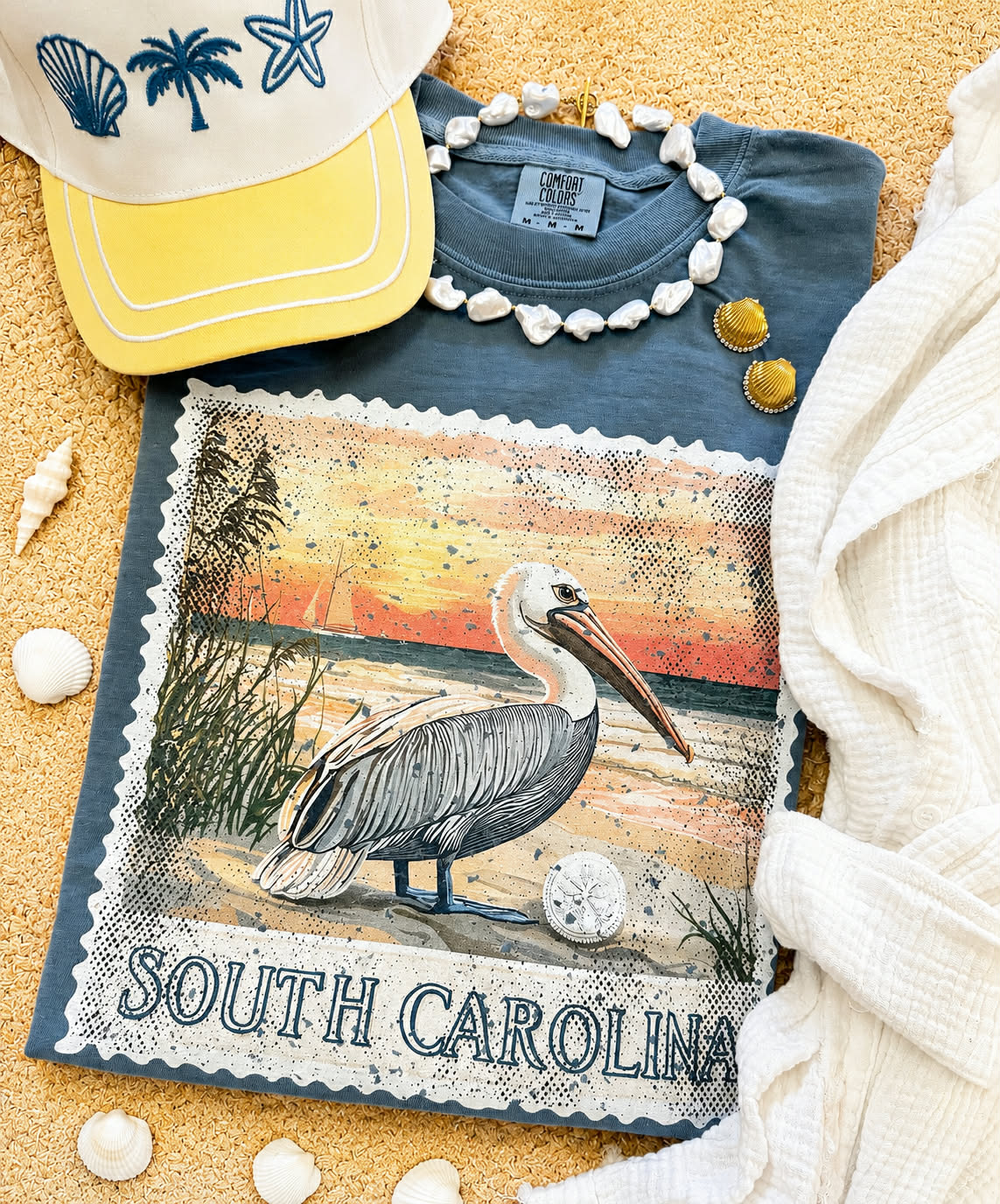 South Carolina State Stamp Tee