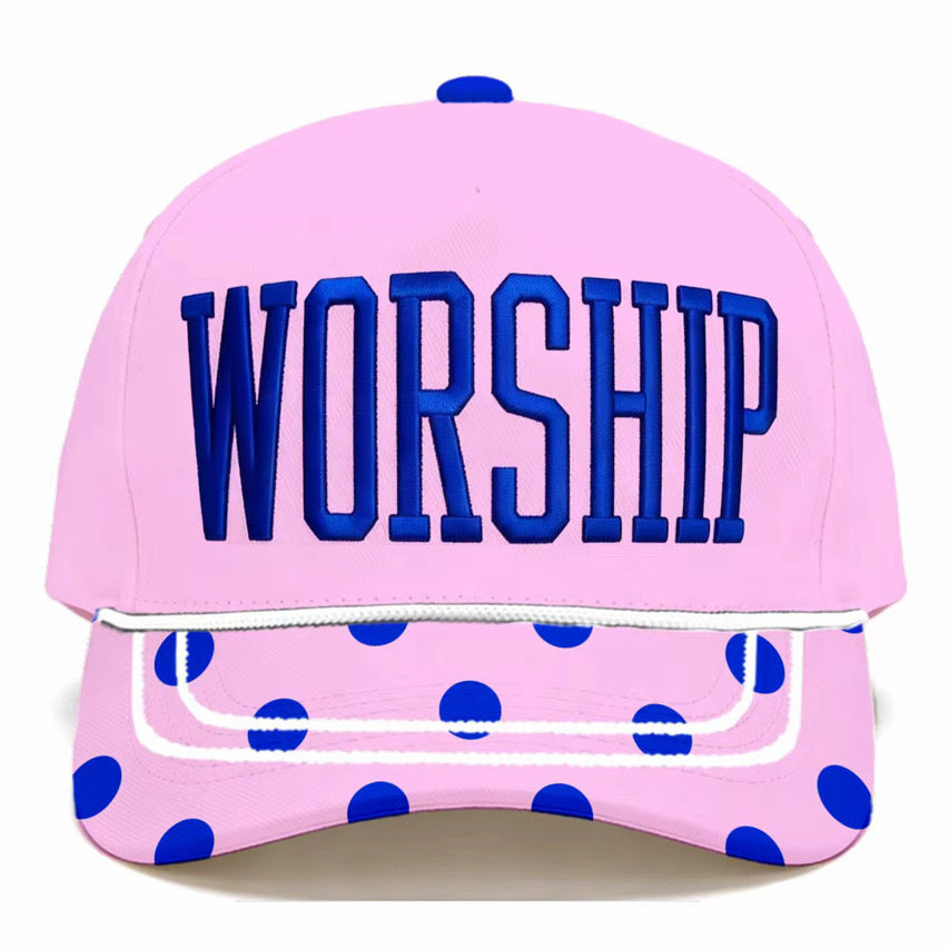 Worship Polka Dot Hat