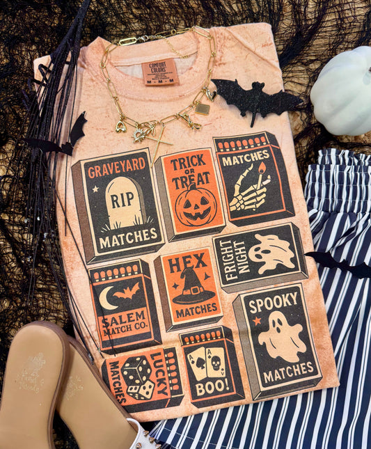 Spooky Matches Colorblast Tee