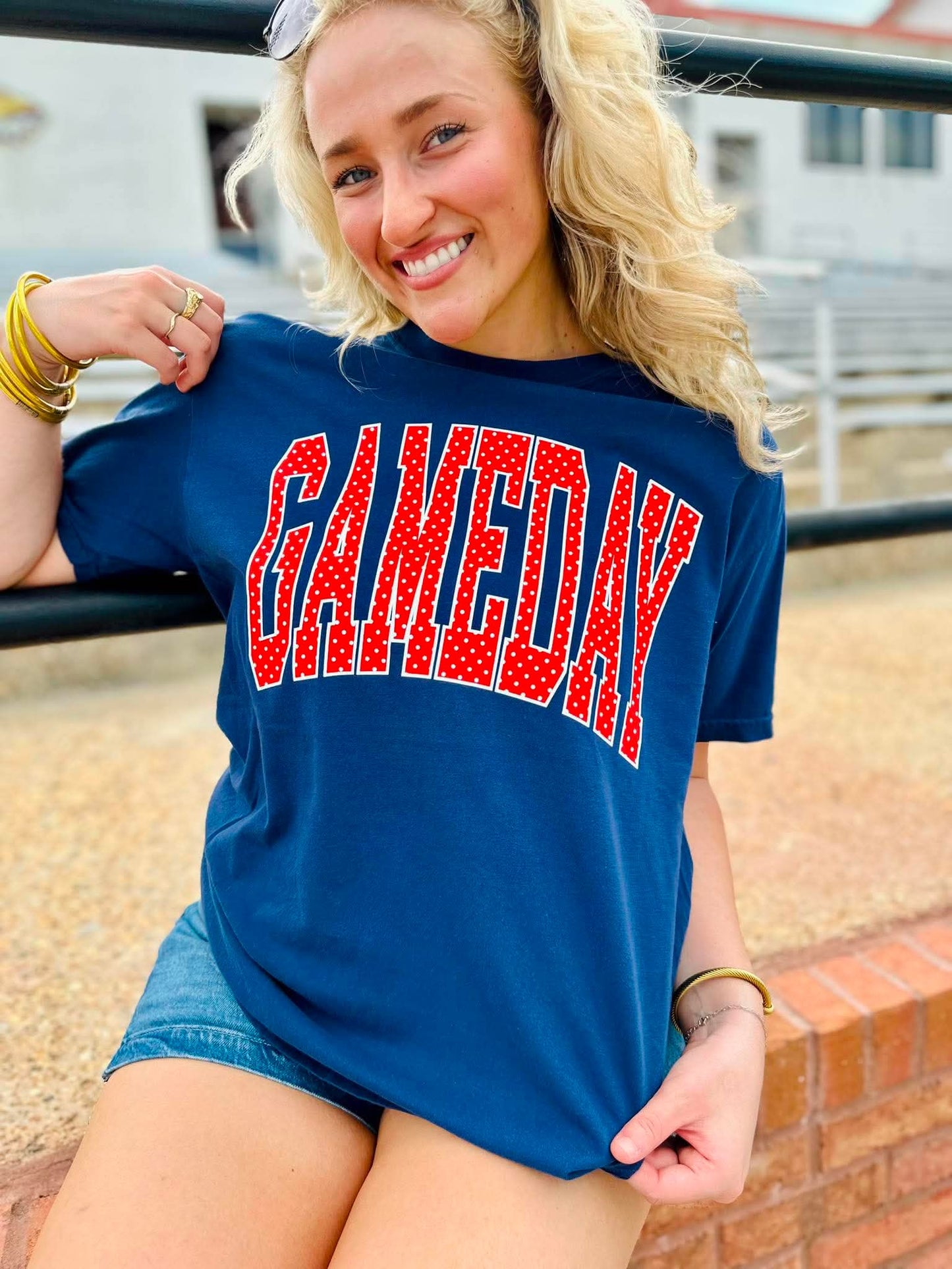 Game Day Polka Dots Custom GAME138 Apparel