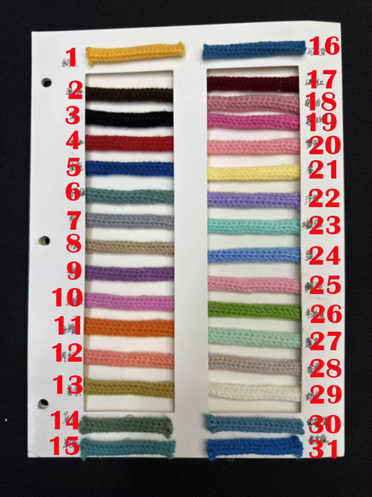 Custom Yarn Zipper Bag *PRE ORDER*