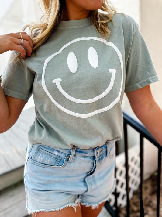 Happy Puff Vinyl Graphic Apparel