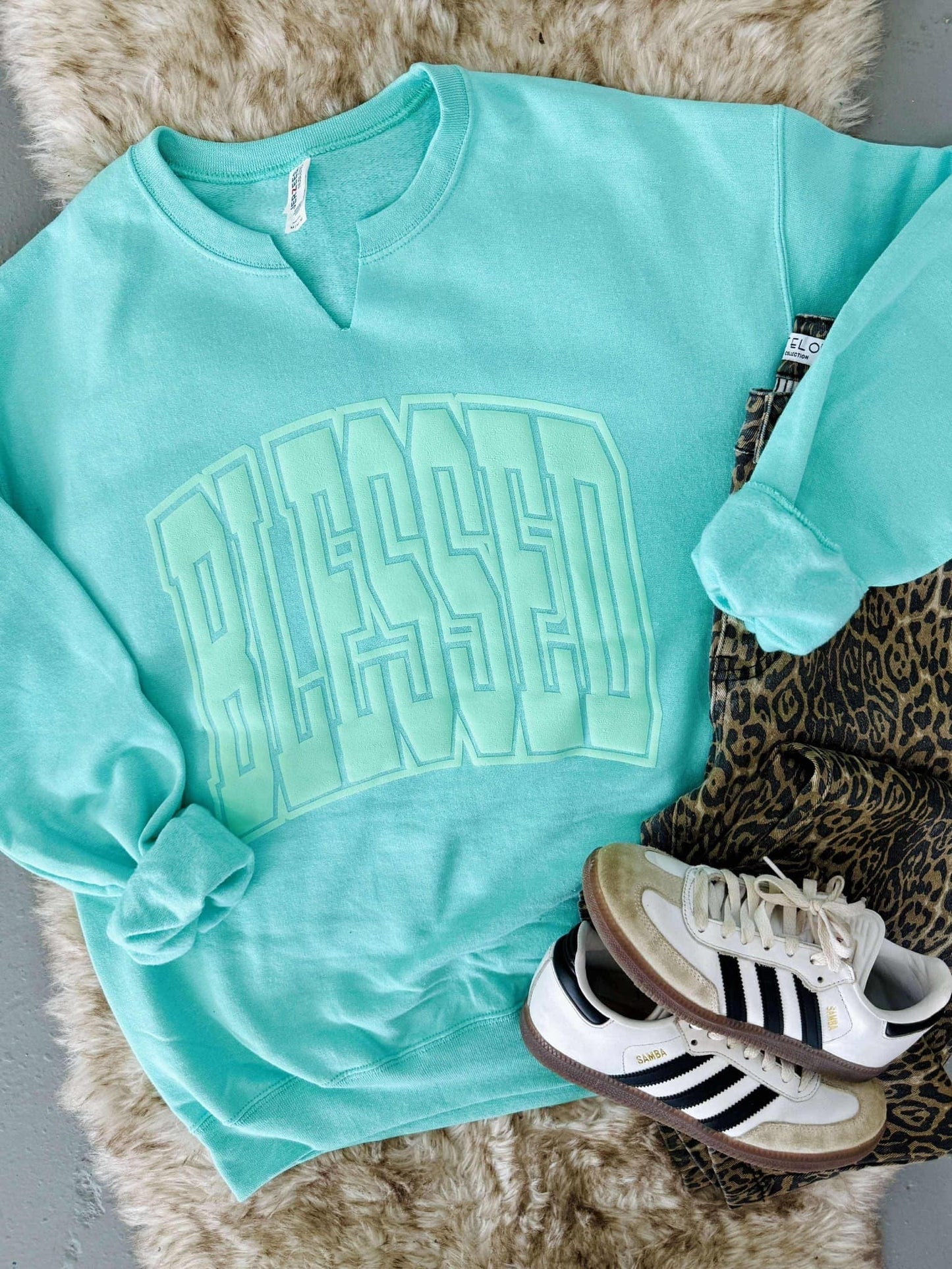 Blessed Varsity25 Puff Vinyl Apparel