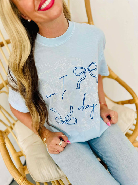 Am I Okay Cowgirl DTF Design