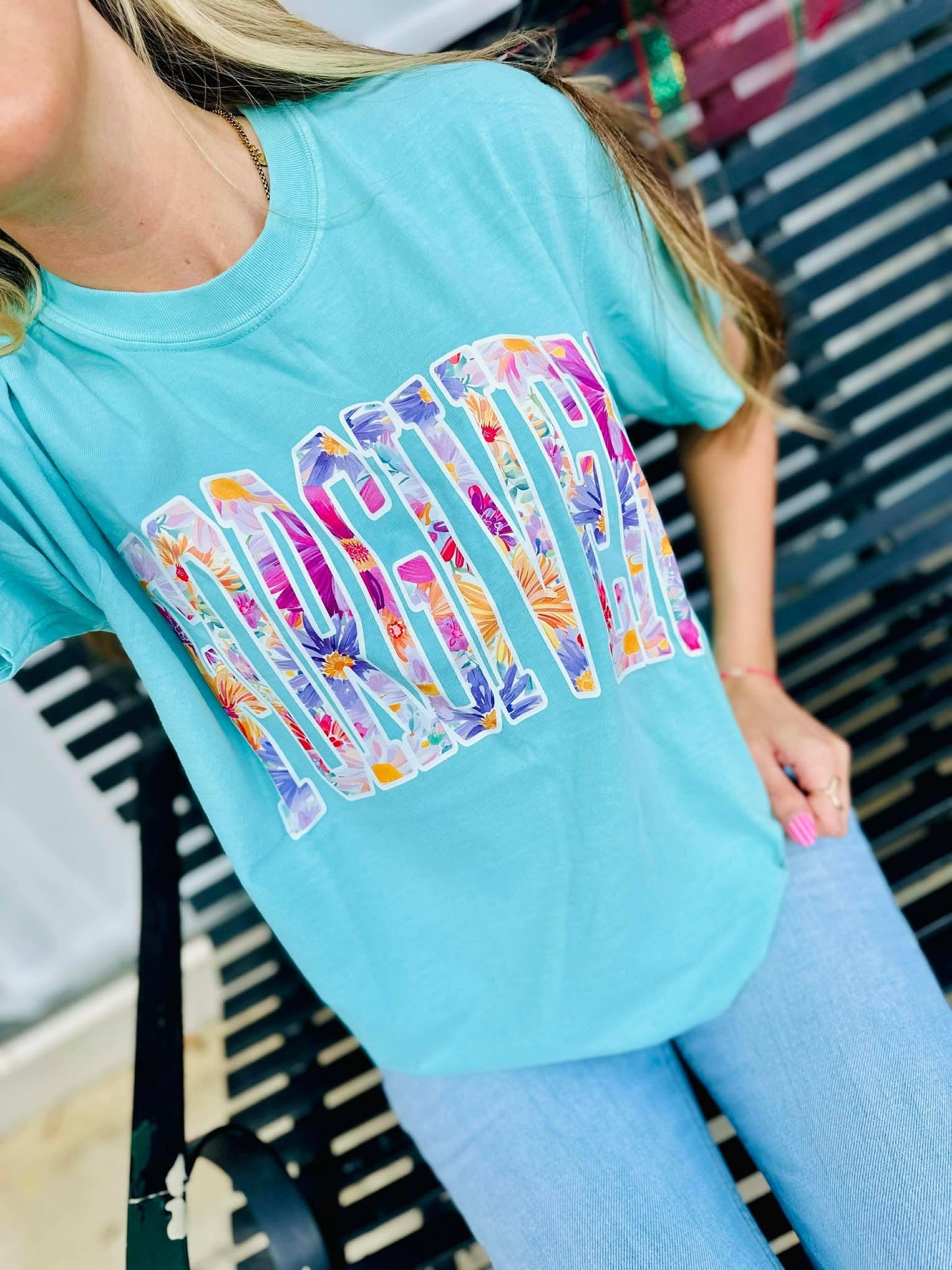 Forgiven Floral DTF Tee