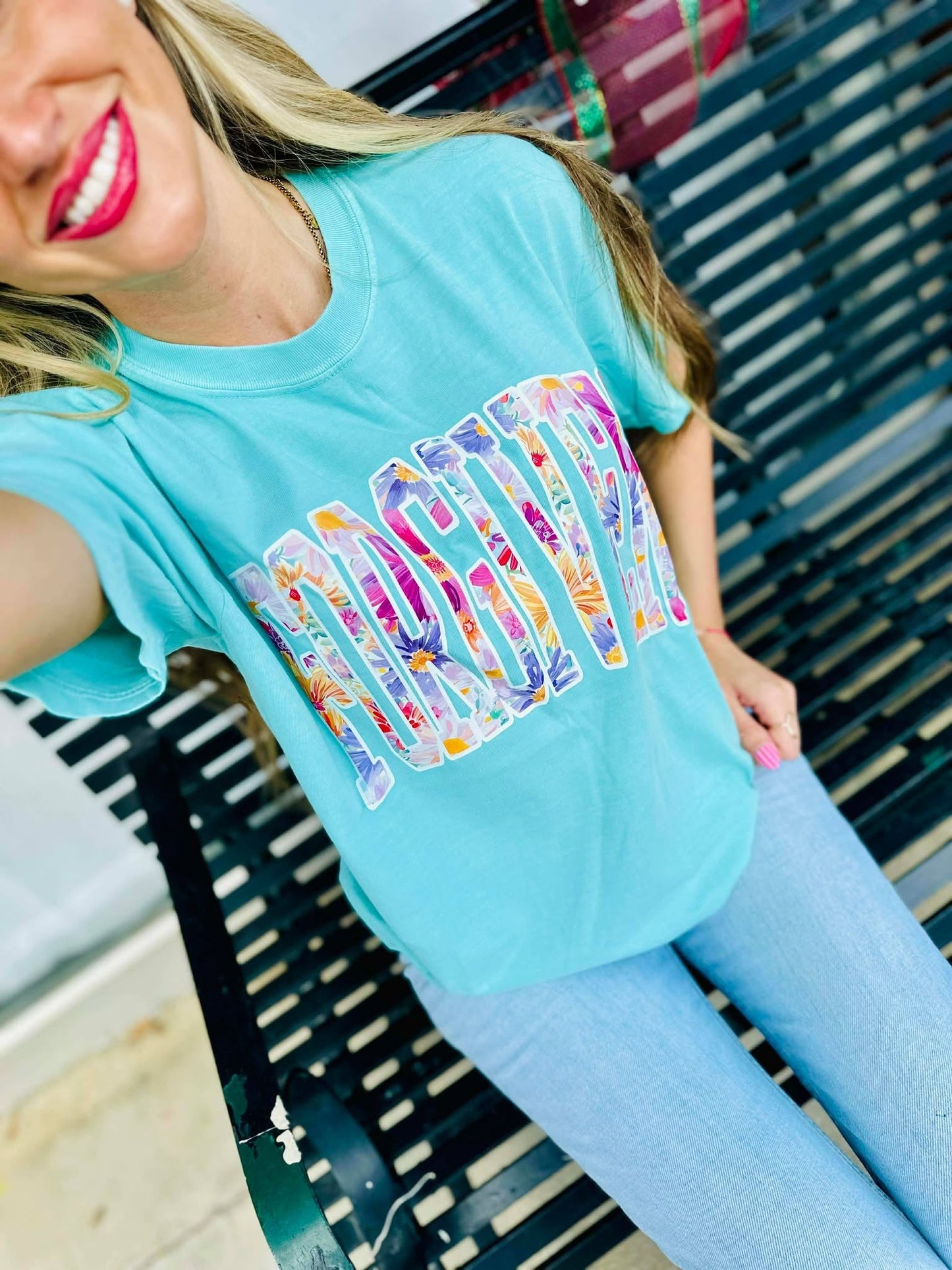 Forgiven Floral DTF Tee