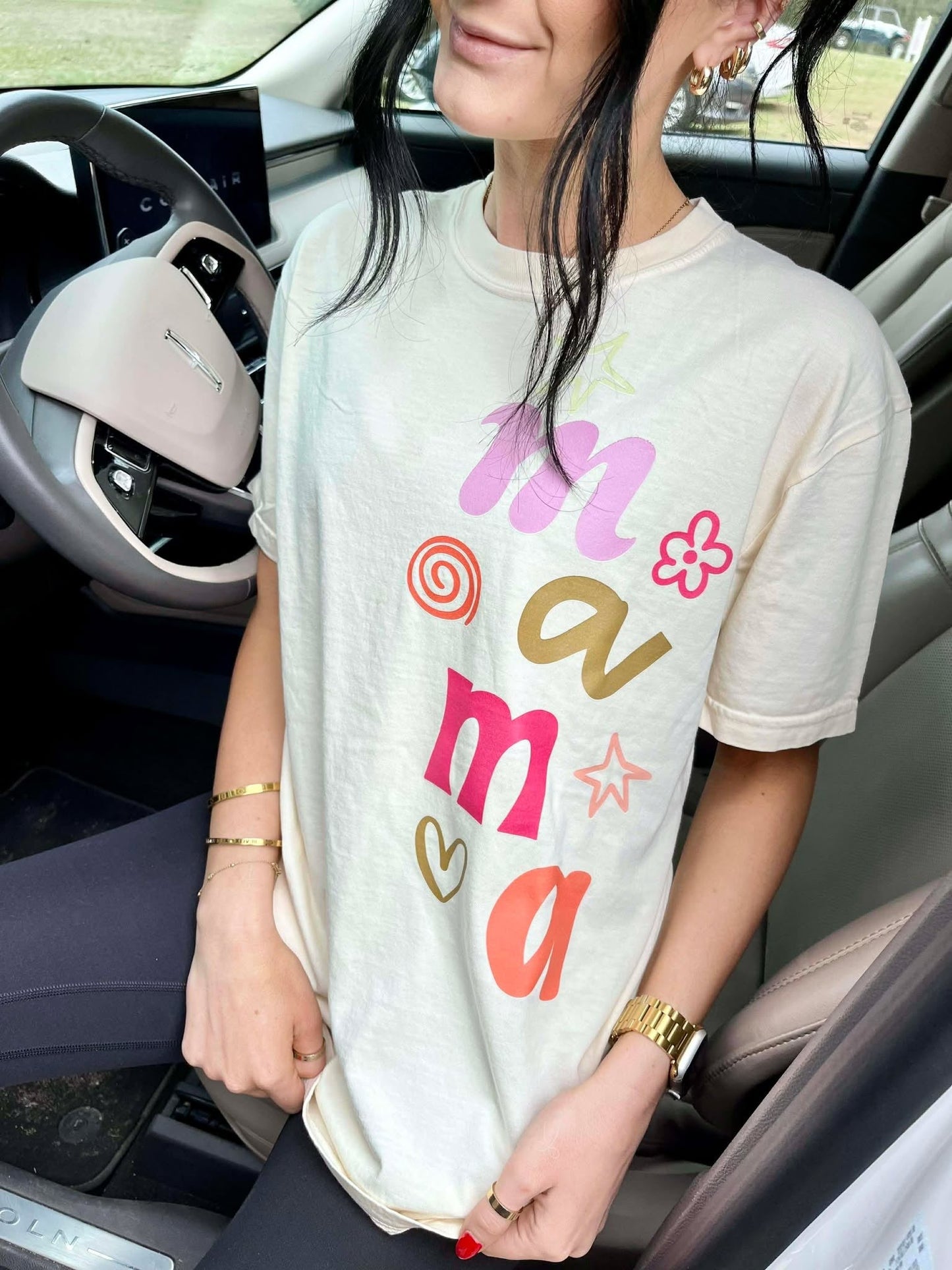Mama Doodle Vertical DTF Tee