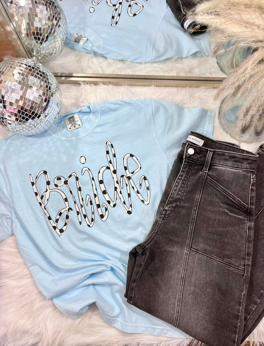 Bride Polka Dot DTF Tee