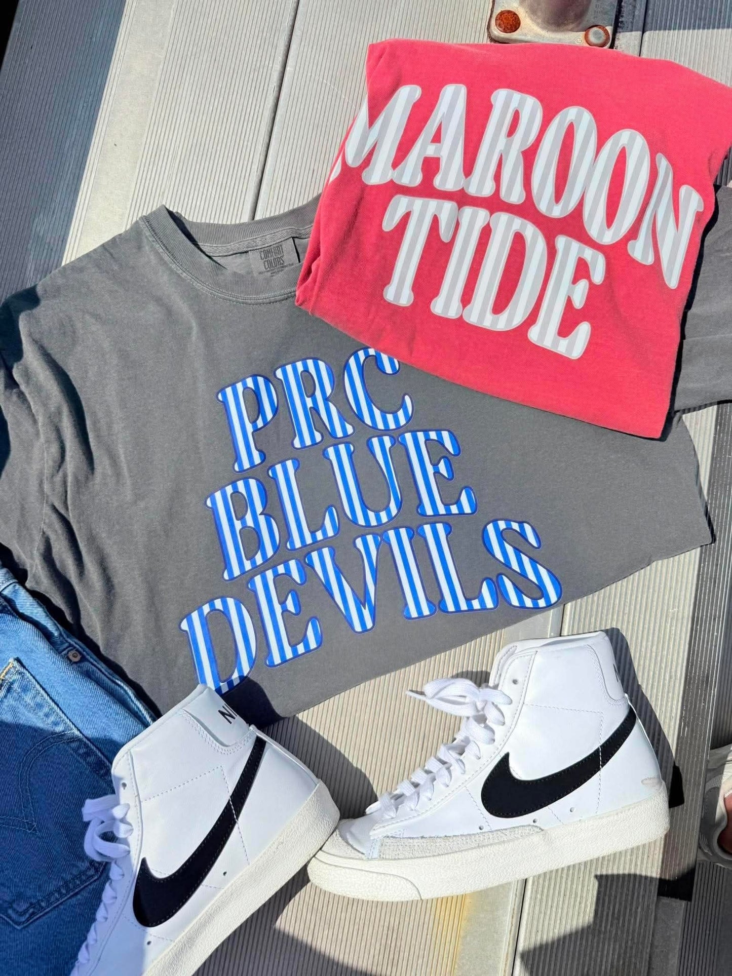 Cabana Striped Team GAME104 Day Apparel
