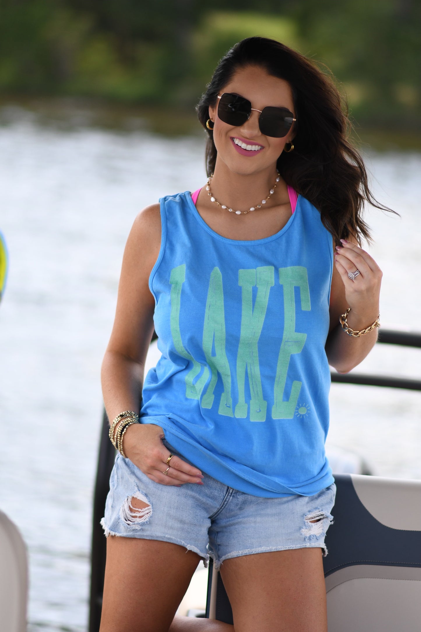 Lake Aqua Babe Tank/Tee