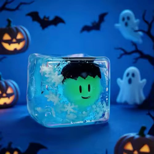 Halloween Glow In The Dark Cube Squishy *Pre Order* Early September Shipment