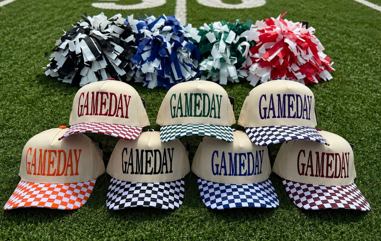 GAMEDAY Checkered Hat