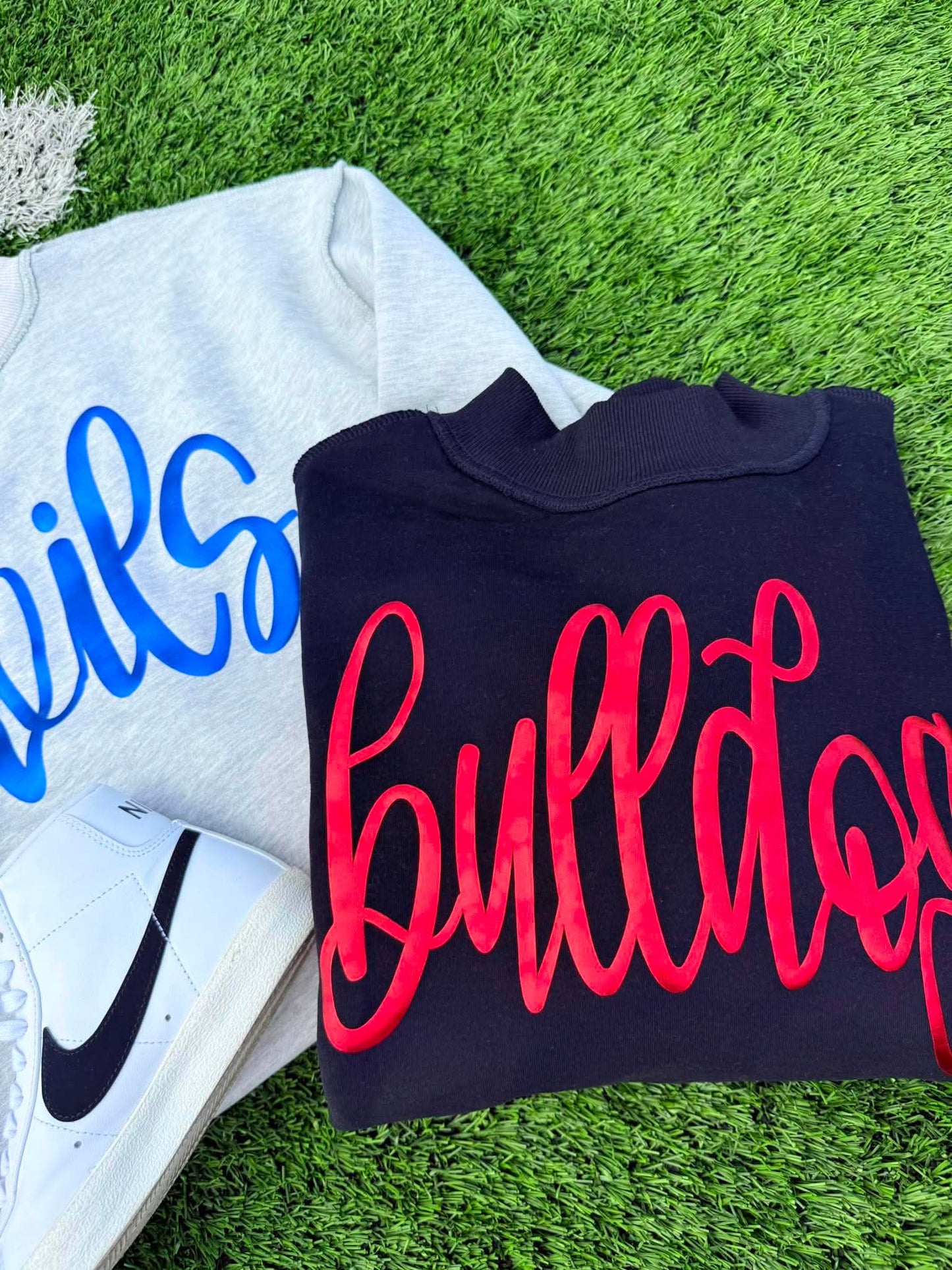 Fancy Cursive Font GAME136 Team Puff Graphic