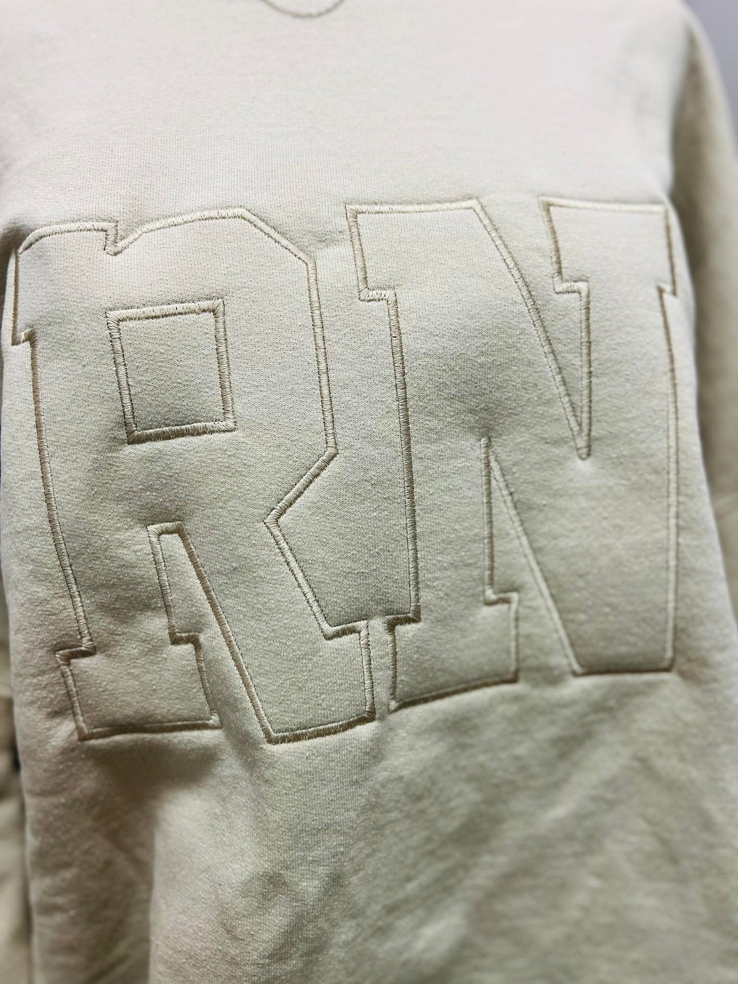 RN Varsity Embroidered Sweatshirt