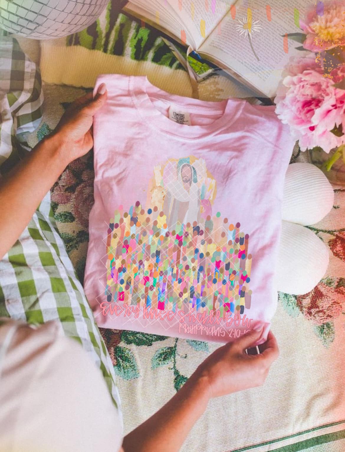 Every knee shall bow colorful -  Multiple Styles