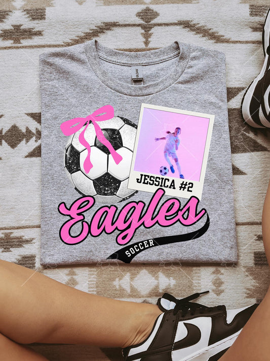 Custom Soccer Polaroid- Multiple Styles PLEASE READ DESCRIPTION
