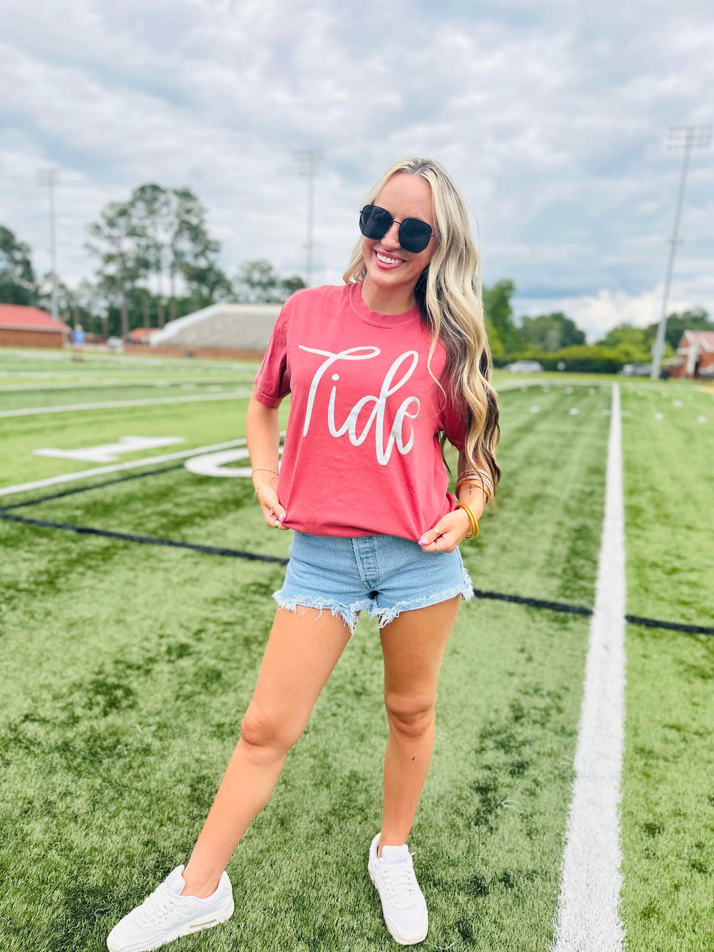 Custom Jumbo Cursive Puff Vinyl Top