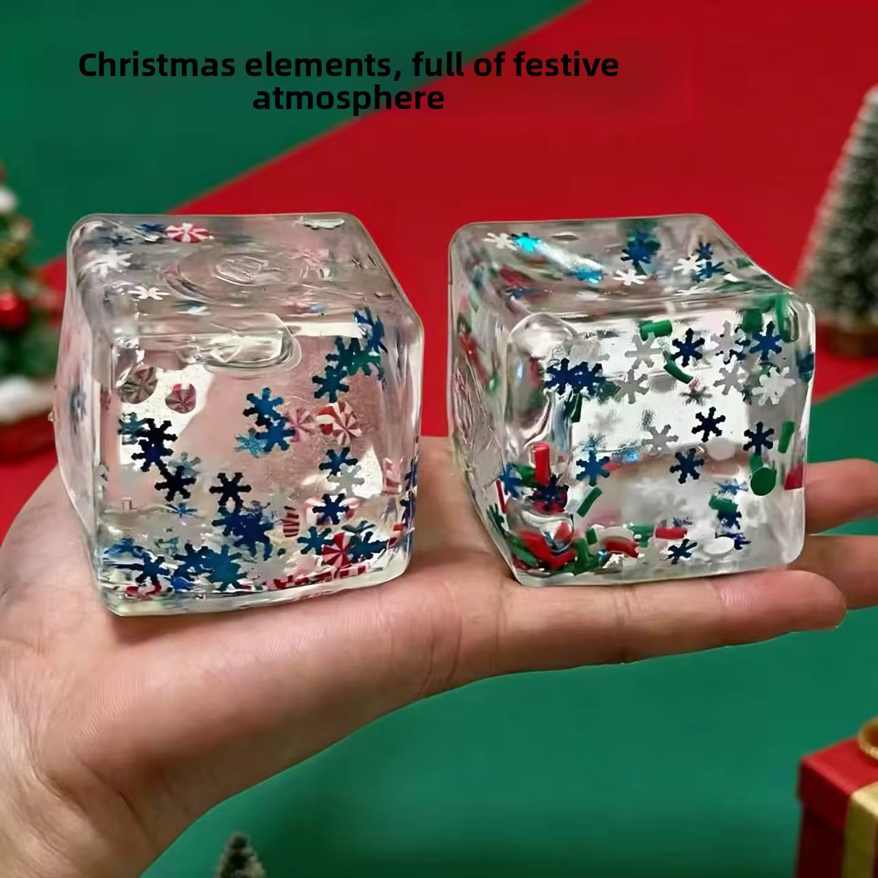Christmas Cube Squishy