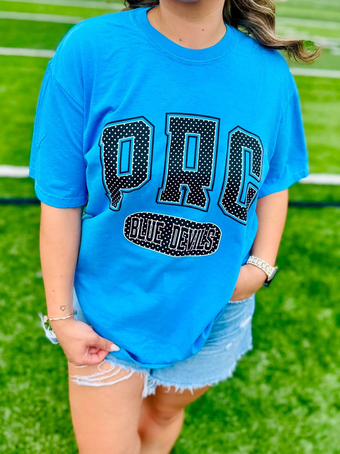 School Team Spirit Polka Dot GAME79 Graphic