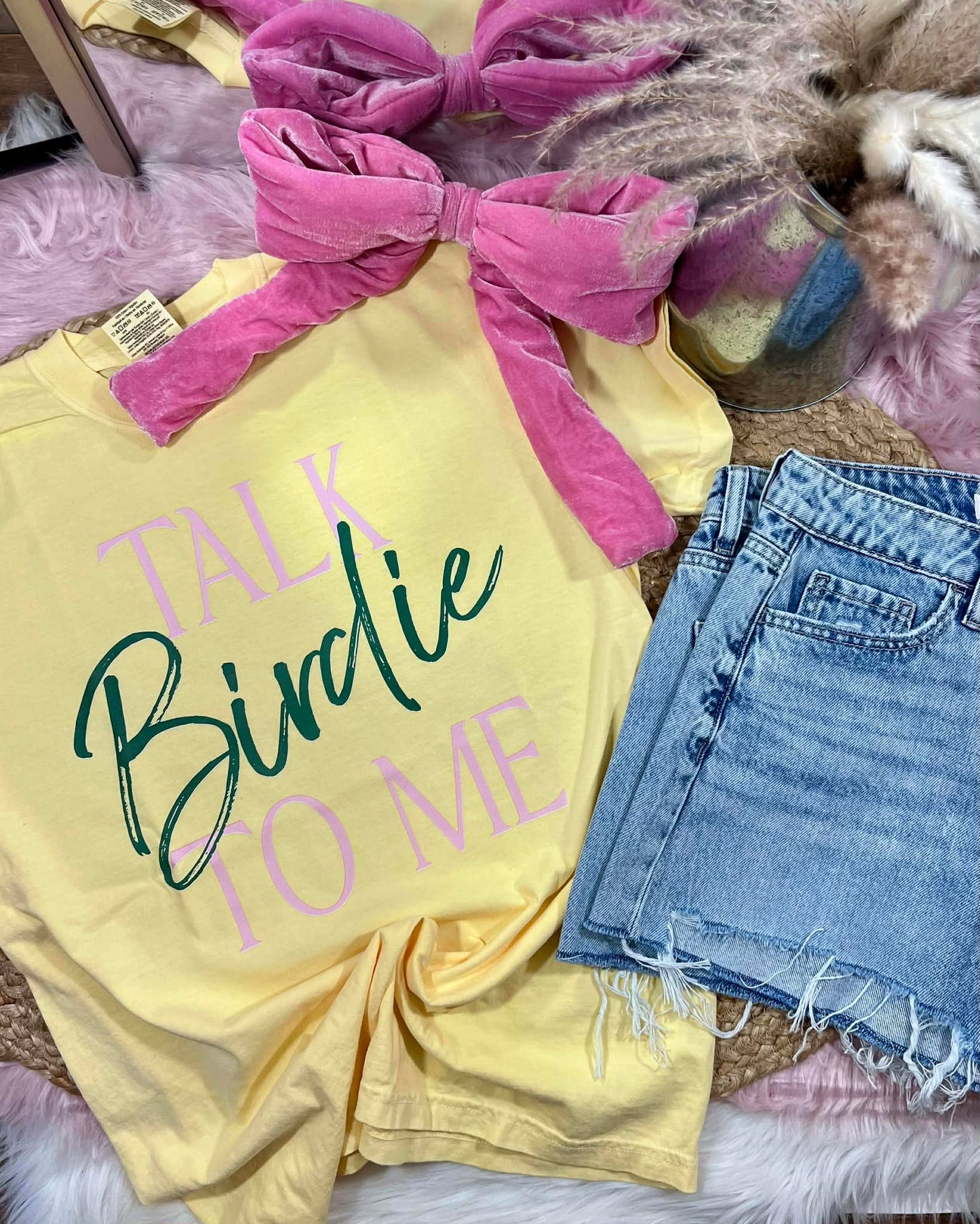 Talk Birdie To Me DTF Tee