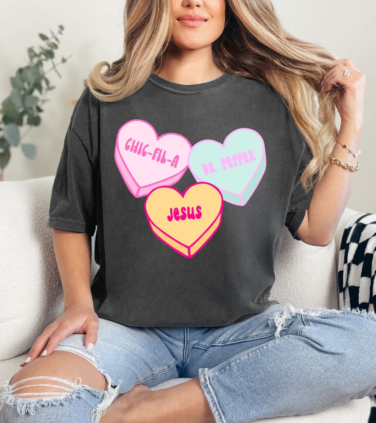 Custom Sweetheart Candy DTF Graphic Design