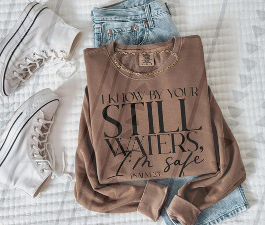 I Know By Your Still Waters I'm Safe - Multiple Styles