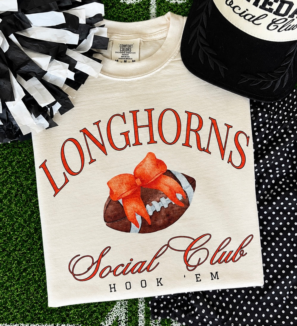 Longhorns Social Club Tee