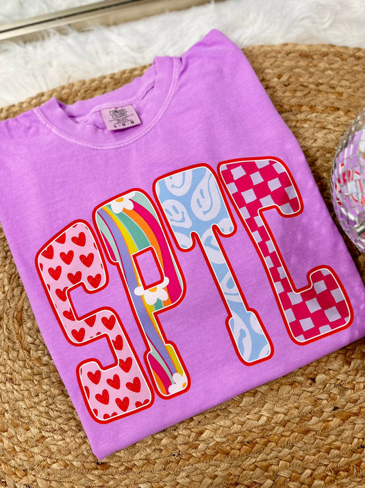 Groovy Print Font DTF Graphic