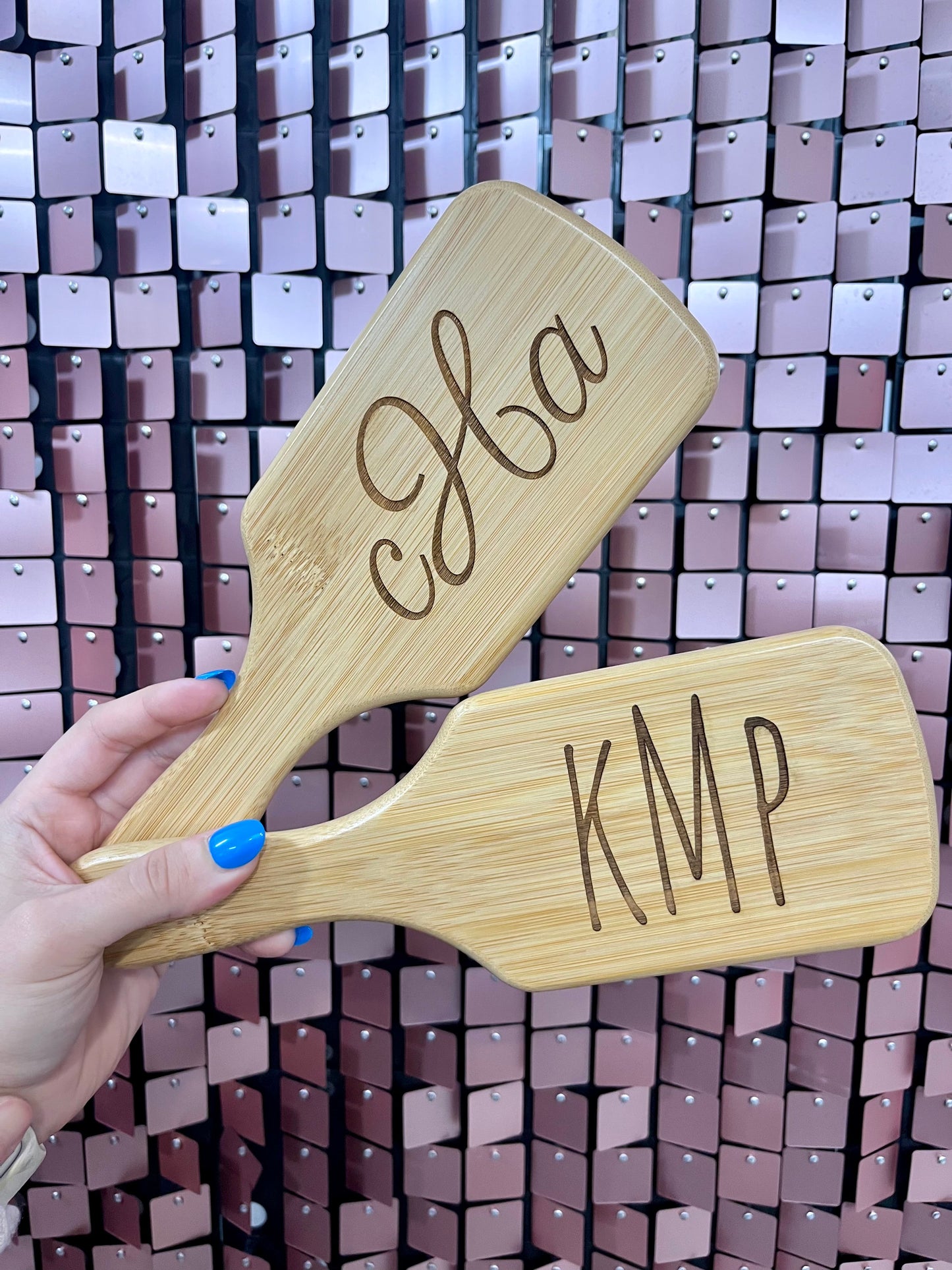 Custom Name Wooden Hair Brush