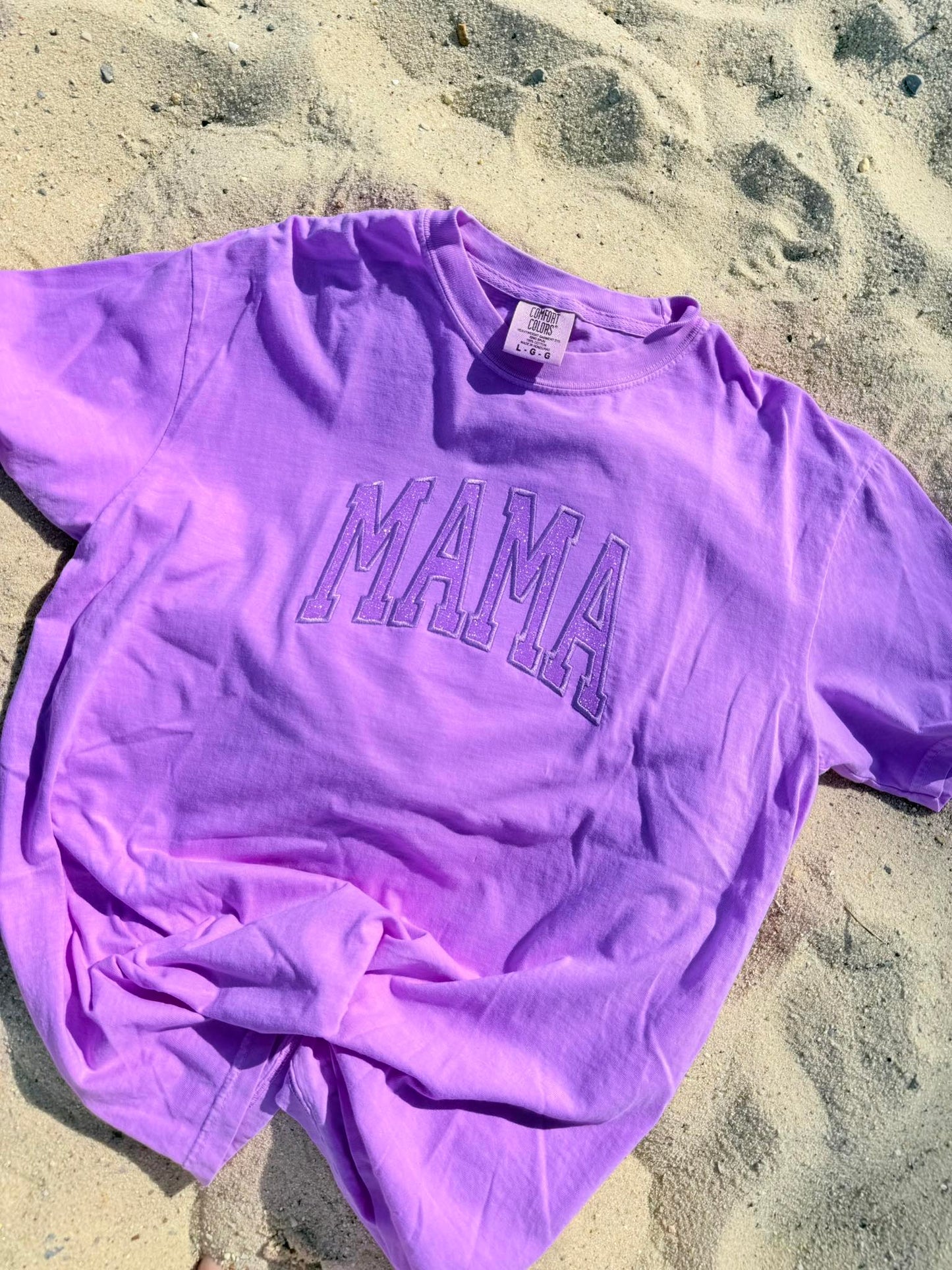 CUSTOM GLITTER APPLIQUE T-SHIRT