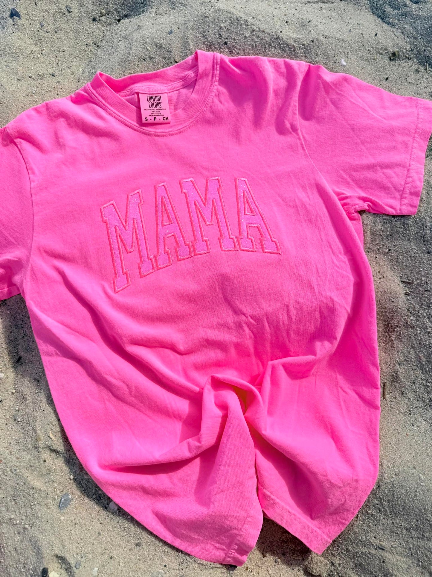 CUSTOM GLITTER APPLIQUE T-SHIRT